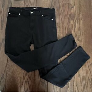 7 For All Mankind Classic Black Pants